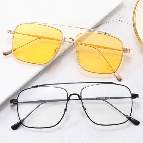 Luxury Fashion Pilot Sunglasses Women Men Brand Designer Sun Glasses For Lady Vintage Eyeglasses Female Oculos De Sol Masculino