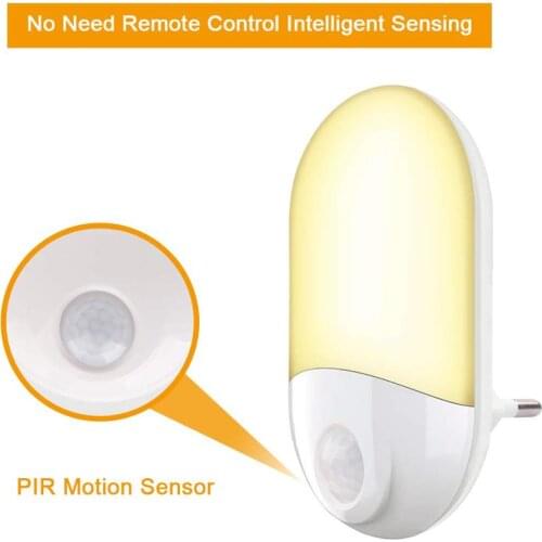 Night Light with PIR AC 100-240V with Led light Sensor and PIR Motion Sensor Function Leds Night Sensor LAMP