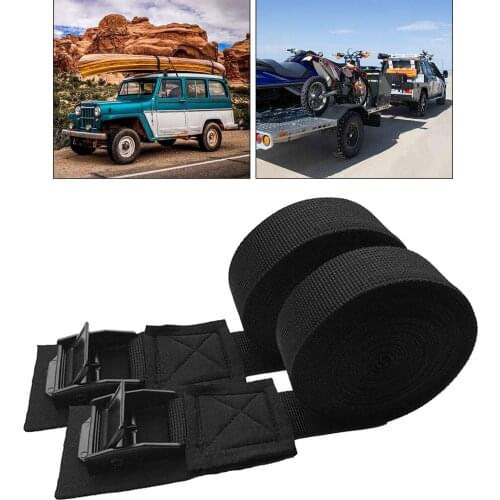 3Meter Car Tension Rope Motorcycle Bike Lashing Rope Cargo Strap Tension Rope Tie Down Strap Strong Ratchet Belt for Luggage Bag