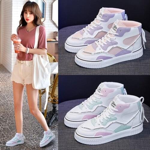 Womens Casual Shoes Classic High Top Walking Shoes Women Fashion Sneakers Trend Student Shoes Popular Fitness Shoes Board Shoes