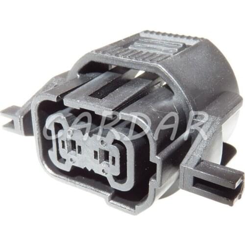 1 Set 2 Pin Automotive Connector Cable Socket Electrical Auto Plug With Terminals