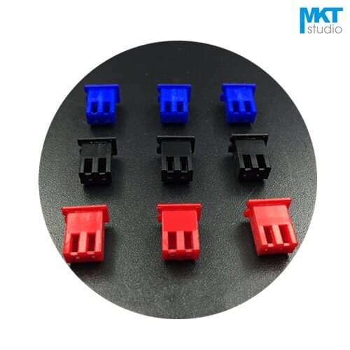 1000Pcs 2P XH 2.54mm Pitch XH2.54 Female Housing Box Header Red Black Green Blue Yellow