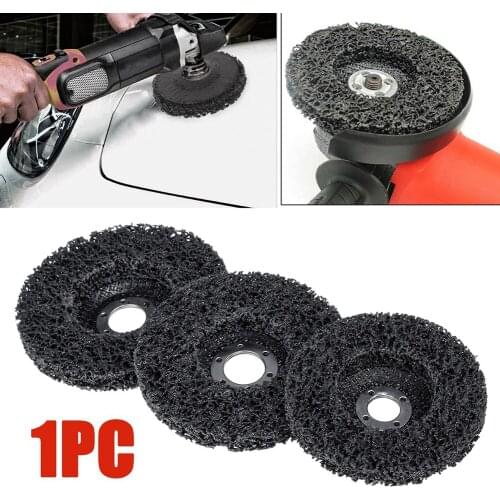 4 inch Poly Strip Disc Abrasive Wheel Paint Rust Remover Clean Grinding Wheels for Angle Grinder Car Truck Motorcycles