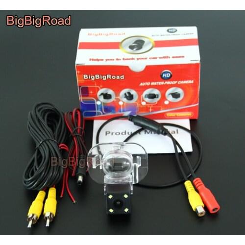 BigBigRoad Car Rear View Reverse Camera For Kia Forte Accent RB 2010 -2014 2015 / ix20 / Forte / Cerato / K3 KDM Sedan 2012 2013
