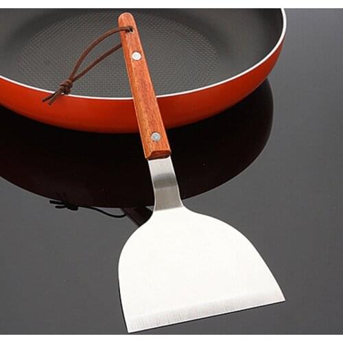 Home Cooking Utensils Stainless Steel Moderate Turner Japanese Steak Pancake Spatula Egg Kitchen Scraper Non-stick Food Lifters