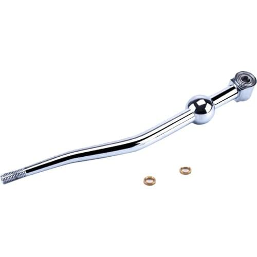 Double Bend Short Shifter Replacement fits Honda Fast Lightweight Silver