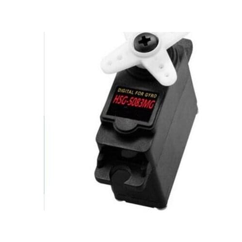 HSG-5083MG for Helicopter lock tail gyroscope steering gear 4.8V torque 1.5KG.CM