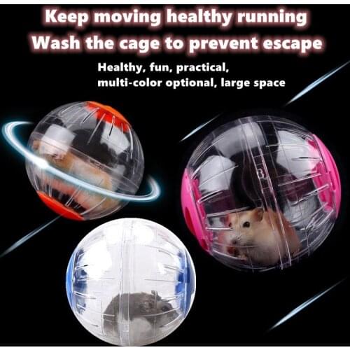 Pet Ball Interesting Hamster Toy Supplies Mouse Ball Running Ball Rolling Ball Roller Sports Ball Runner Running Ball 12cm
