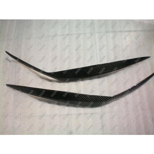 Carbon Fiber Headlight Eyelids Eyebrows for 2003-2006 Hyundai Tiburon Coupe