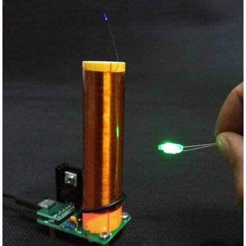 Micro USB Port Tesla Coil 5V Power Supply Drive Board for Overhead Lighting