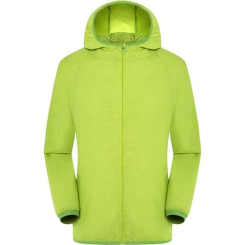 Ultra-Light Rainproof Windbreaker Jacket Breathable Waterproof Windproof for Women Men DEC889