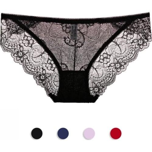 1 Pcs Sexy Lace Panties For Woman Underwear Briefs High Quality Female Panties Womens Underwear Free Shipping New M-XL BANNIROU