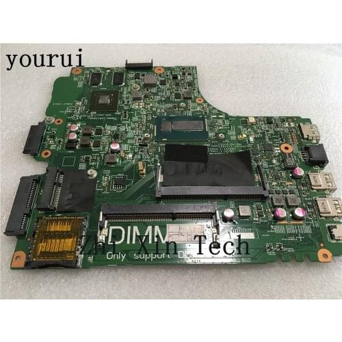 Yourui For Dell Inspiron 3437 5437 Laptop Motherboard SR170 i5-4200u DOE40-HSW 12314-1 PWB:VF0MH mainboard Fully Test work