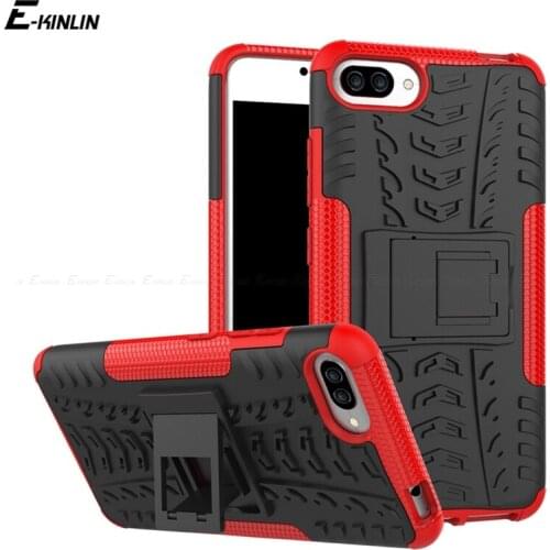 Armor Holder Stand Silicone Cover For Asus ZenFone 6 5z 5Q 5 4 Selfie Lite Max Plus M2 M1 Pro Live Rugged Tough Hybrid Case