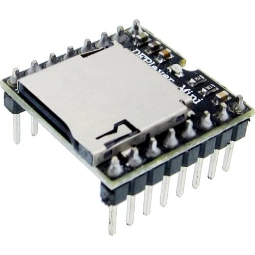 10pcs Mini MP3 Player Module TF Card U Disk Mini MP3 Player Audio Voice Module Board DF Play Wholesale