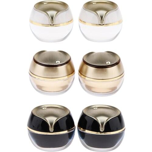 2pcs Empty Refillable Cream Jar, Ointment Jar, Cream Jar, Empty Jar, Cosmetic