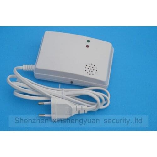 Gas Detector Sensor 85dB Voice Alarm High Sensitive Liquefied Natural Coal Gas detector Home Security Alarm System