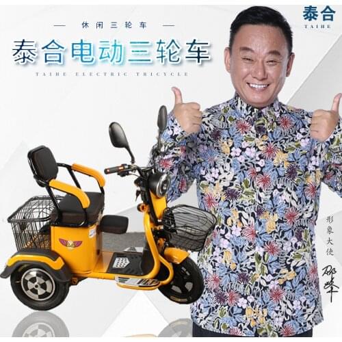 Electric Three-wheeled New Small Leisure Battery Scooter For The Elderly And The Disabled