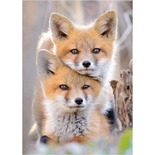 Kexinzu 5d Full DIY Square Diamond Painting Cross Stitch Cute Animal 3d Round Embroidery Mosaic Resin Home Decor Gifts K47