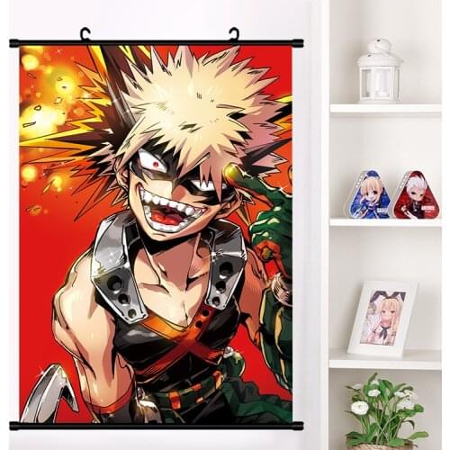 Japanese Anime My Hero Academia Ojiro Mashirao Wall Scroll Mural Poster Wall Hanging Poster Home Decor Collection Art