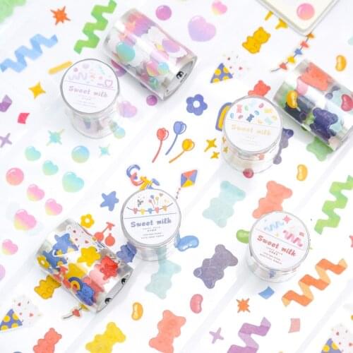 Cartoon Animals Cute Washi Tape 60mm Wide Decorative Masking Tapes For Journal Scrapbook Planner Diy Crafts