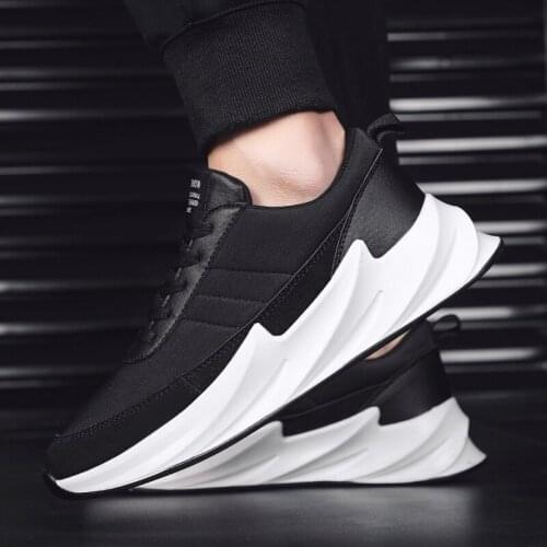 QWEDF 2019 New Fashion Classic Shoes Men Shoes Flyweather Comfortable Breathabl Non-leather Casual Lightweight Shoes XC-33