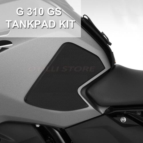 New Motorcycle side fuel tank pad For BMW G310R G 310 R G310GS G 310 GS Tank Pads Protector Stickers Knee Grip Traction Pad