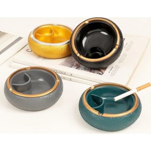 Creative Personality Geometry Resin Ashtray Design Fashion Bedroom Living Room Office Desktop Ash Tray Boyfriend Birthday Gifts