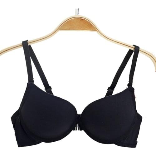 Yasemeen Sexy Seamless Front Closure Gather Bras Super Push Up Bras Adjustable Seamless Invisible Underwire Underwear Bras