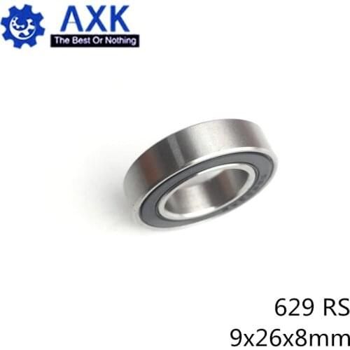 629RS Bearing ABEC-5 (10PCS) 9*26*8 mm Miniature Sealed 629-2RS Ball Bearings 629 2RSAB