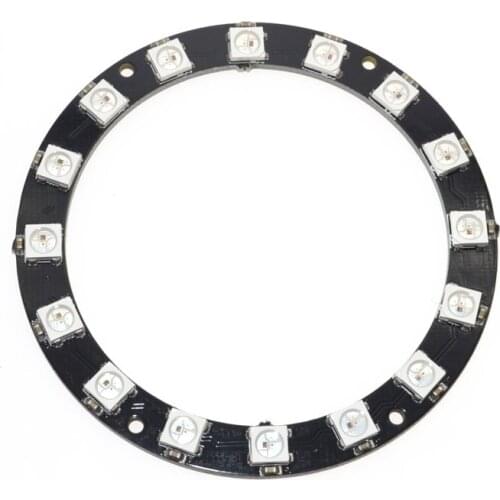 RGB LED Ring 16 Bits LEDs WS2812 5050 RGB LED Ring Lamp Light with Integrated Drivers
