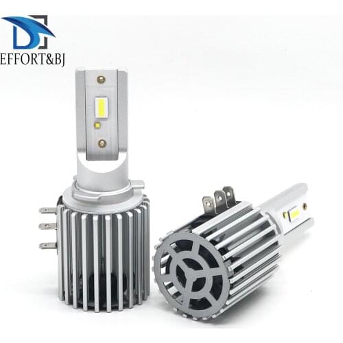 Effort&BJ H15 Car LED Headlight 144W 5000LM Auto Headlamp Fog Light Bulb for Audi Mercedes Benz Volkswagen Ford Geely Zotye