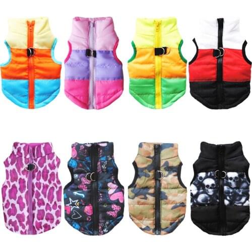 Warm Dog Clothes For Small Dog Winter Puppy Pet Clothes for Dogs Vest Dogs Costume Puppy Outfit Vest Clothes