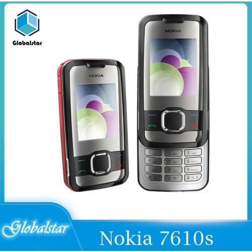 Nokia 7610s Refurbished original Unlocked Slide Nokia 7610 Supernova Mobile phone 7610S cell phone with Bluetooth refurbished