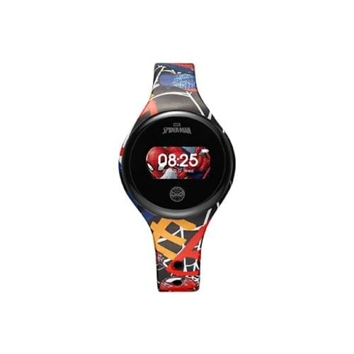 Disney Mickey Mouse Women Wristwatch Marvel Spider-Man Kids' Watch Frozen Cartoon Student Touch Screen Bracelet Watch Box Alloy