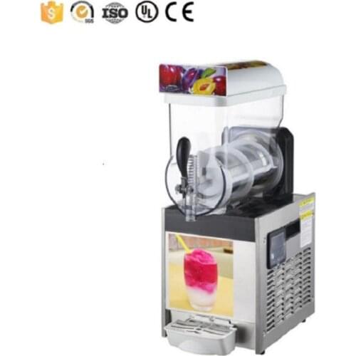 15L capacity 1 tank slush ice machine ice frappe slush machine ice slush machine free shipping by sea