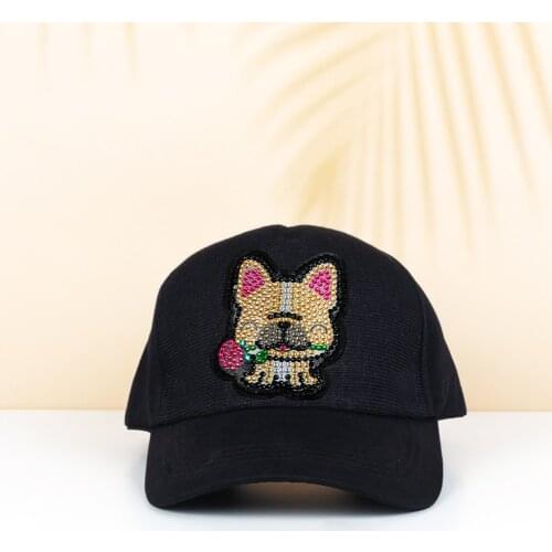 5D DIY Diamond Painting Baseball Cap Rhinestones Snapback Hat Fashion Sticker Drill Cotton Cloth Summer Sun Hat Mosaic Kits Gift
