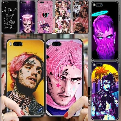 Lil Peep Rapper Phone case For Xiaomi Mi Max Note 3 A2 A3 8 9 9T 10 Lite Pro Ultra black pretty cell cover tpu funda art