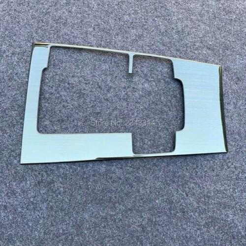 For Mazda 3 2019 2020 RHD Car Console Gearbox Panel Trim Frame Cover Sticker Strips Garnish Decoration Car Styling Accessories