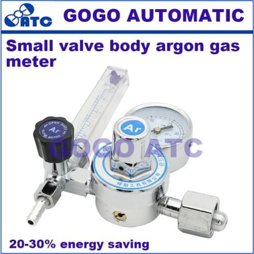Argon arc welding torch accessories Small valve body argon gas meter Argon gas pressure reducing valve Energy saving valve