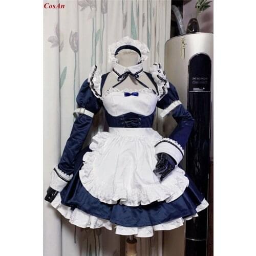 Game Girls Frontline Vsk-94 Cosplay Costume Lovely Maid Outfit Activity Party Role Play Clothing High Quality Custom-Make Any