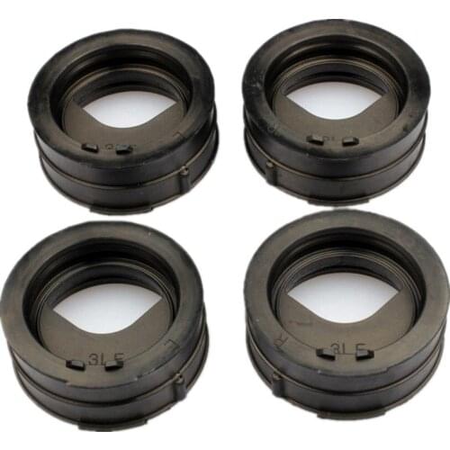 4pcs Carburetor Intakeface Manifold Glue Adapter For Yamaha FZR1000 FZR 1000 1989-1995 YZF750R YZF 750 1994-1998 YZF 750SP 93-98