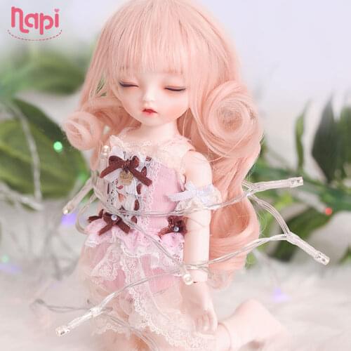 Napi Sleeping Karou BJD SD Doll 1/6 YoSD Body Model Baby Girls Boys Resin Toy High Quality Fashion Shop Luodoll Baby Gifts