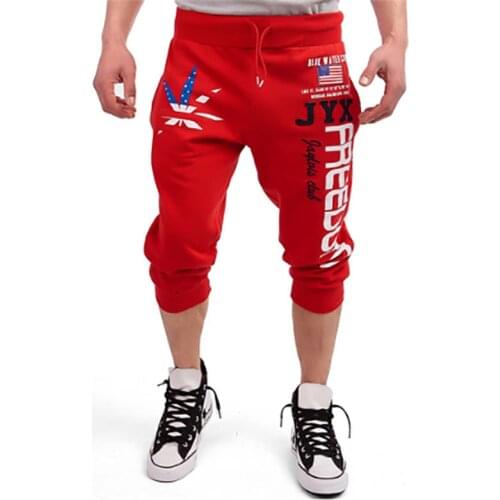 New Mens Casual Shorts Maple American Flag Print Design Fashion Shorts