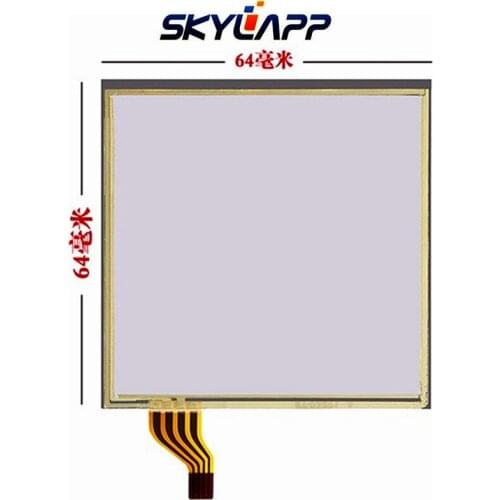 New 4 wire touch screen handwritten for symbol MC3200-G MC3000 3070 3100 3190 Resistance Touch panel Digitizer Glass 64mm*64mm