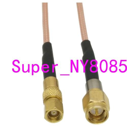 RG316 SMA Male Plug to SMC Female Jack RF Jumper pigtail Cable 6inch~3FT