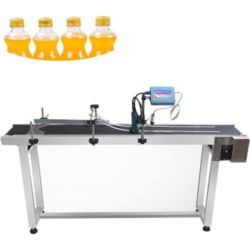Good quality high definition inline inkjet printer online printer for expiry date batch code time serial number marking