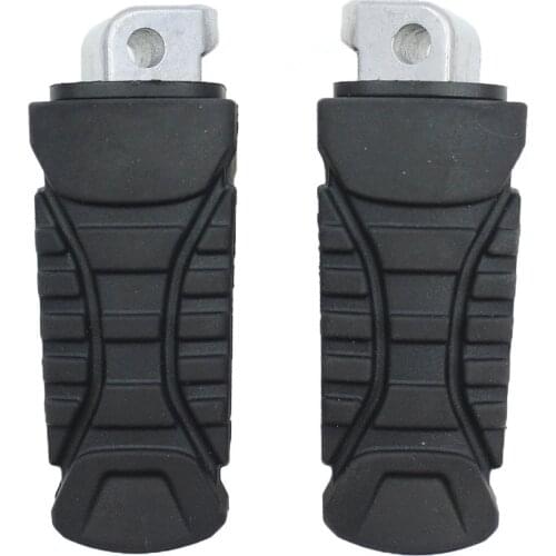 Motorcycle Rear Footrest Footpeg + Rubber Cover Foot Pegs For BMW K49B S 1000 XR 2014-2019 K18 C 600/C 650 Sport 11-19