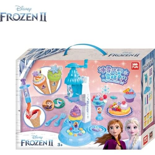 Frozen childrens ice-cream ice-cream machine set toy girl ice-cream machine homemade Christmas gifts