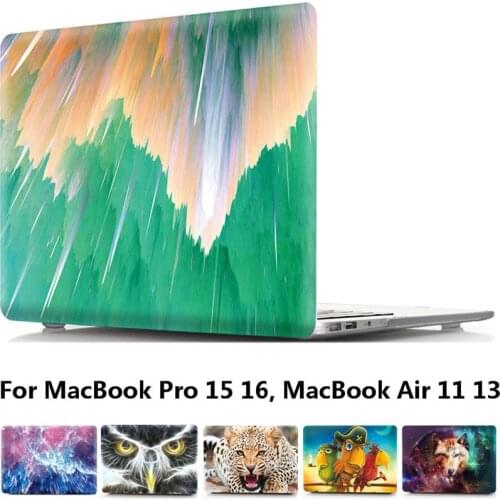 Hard Cover For Macbook Pro 16 15 CD-ROM A1286, Macbook Air 13 A1466 A1369 A1932 2018, Air 11 A1370 A1465 Notebook Replace Case